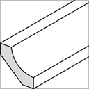 Hohlkehlleiste
Nr. 3300
30x30 mm